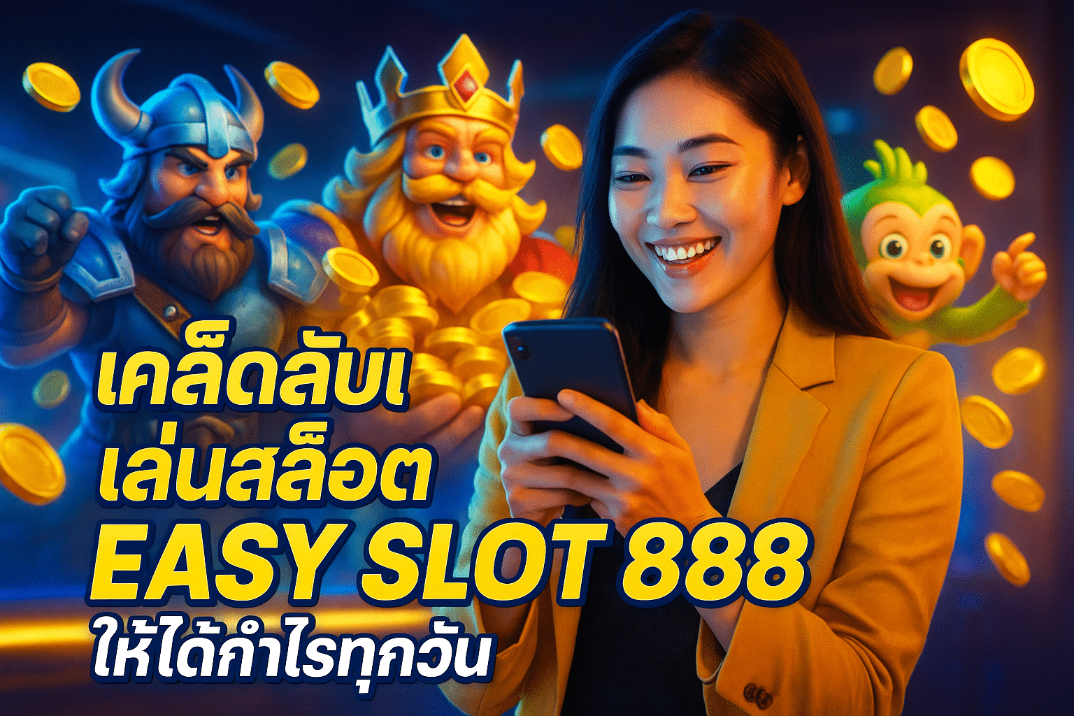 เคล็ดลับเล่นสล็อต EASY SLOT 888 ให้ได้กำไรทุกวัน