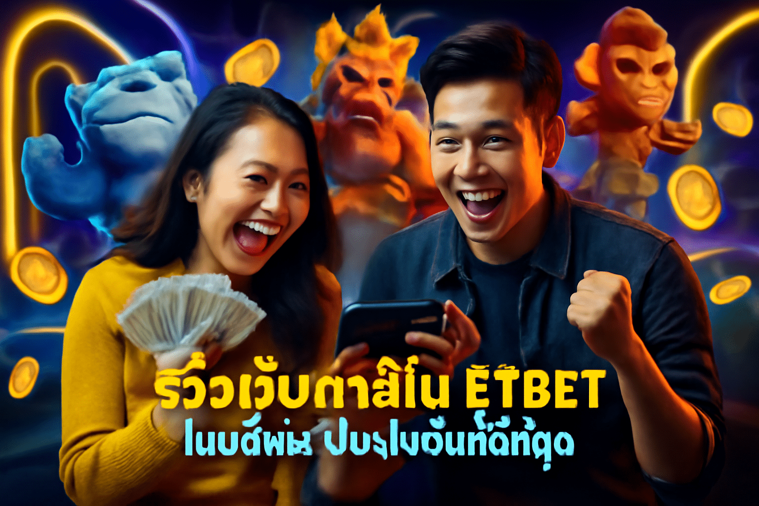 รีวิวเว็บคาสิโน ETBET โบนัสและโปรโมชั่นที่ดีที่สุด